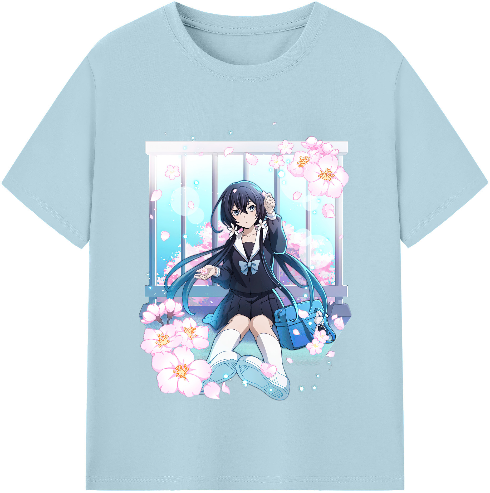 （画像用） 文豪ストレイドッグス Bungo Stray Dogs 綿100％半袖Tシャツ（フロントプリント）